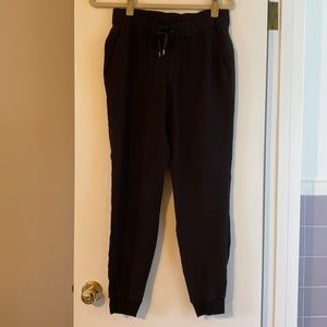 Black Lululemon joggers